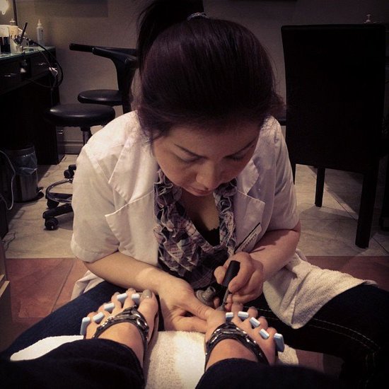 Getting a Pedicure Getting a Pedicure