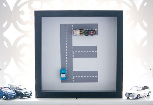 Personalized Transport Toy Letter Art ($89) Personalized Transport Toy Letter Art ($89)
