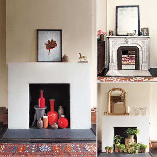 Unused Fireplace Ideas