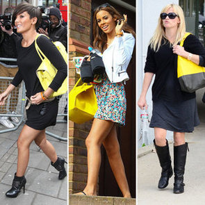 Reese Witherspoon and The Saturdays Rock Yellow Bag Trend
