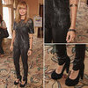 Nicole Richie Leather Top at NBC Press Event
