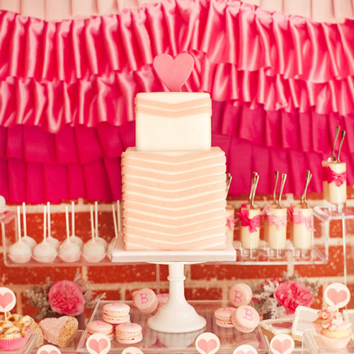 Pink Ruffle Baby Shower