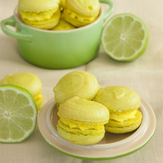 key lime pie macarons key lime pie macarons