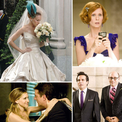 Buzz put together a movie wedding album for Big and Carrie's big-screen nuptials.
Buzz put together a movie wedding album for Big and Carrie's big-screen nuptials.
