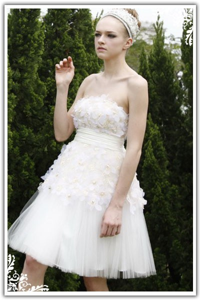 Short White Wedding Dresses