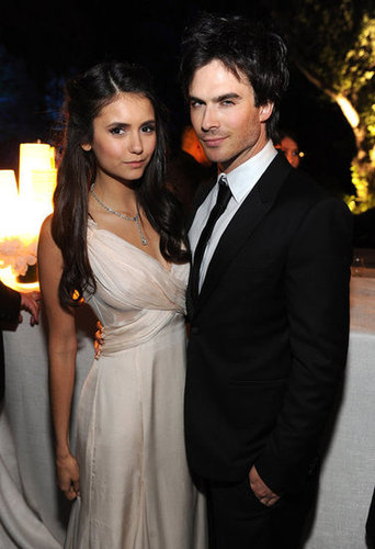 Nina Dobrev and Ian Somerhalder Nina Dobrev and Ian Somerhalder
