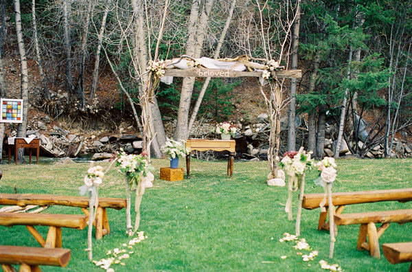 Alongside natural, rustic details, the simple word "Beloved" stands out as a sweet, unexpected touch.
Photo by Smitten Photography via Style Me Pretty
Alongside natural, rustic details, the simple word "Beloved" stands out as a sweet, unexpected touch.
Photo by Smitten Photography via Style Me Pretty