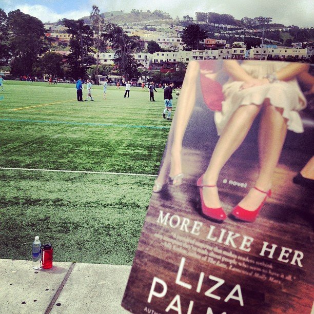 Gracehitchcock brought along Liza Palmer's More Like Her to "soccer Sunday."
Gracehitchcock brought along Liza Palmer's More Like Her to "soccer Sunday."