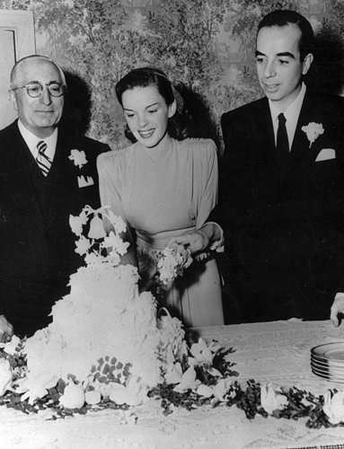 Vincente Minnelli and Judy Garland