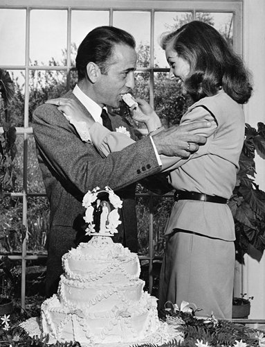 Humphrey Bogart and Lauren Bacall