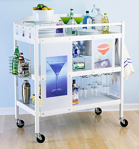 Upcycle Your Changing Table Into a Beverage Cart Upcycle Your Changing Table Into a Beverage Cart
