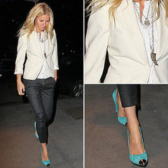 Gwyneth Paltrow White Blazer April 2012 Gwyneth Paltrow White Blazer April 2012