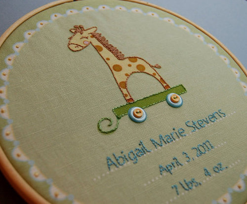 September House Embroidered DIY Project Starter September House Embroidered DIY Project Starter