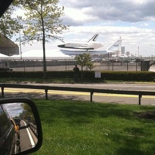 Space Shuttle Enterprise New York City Pictures