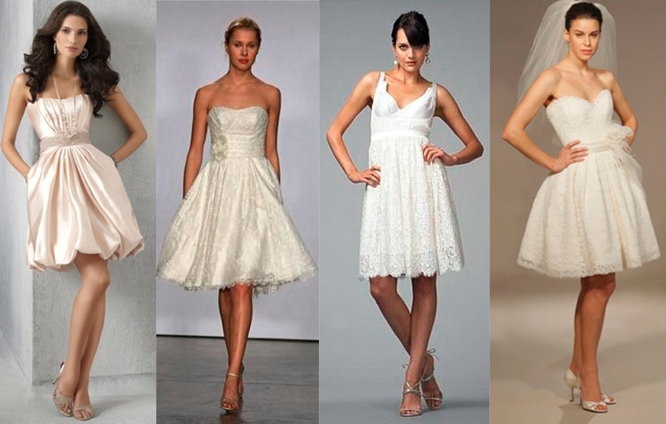 short wedding dresses