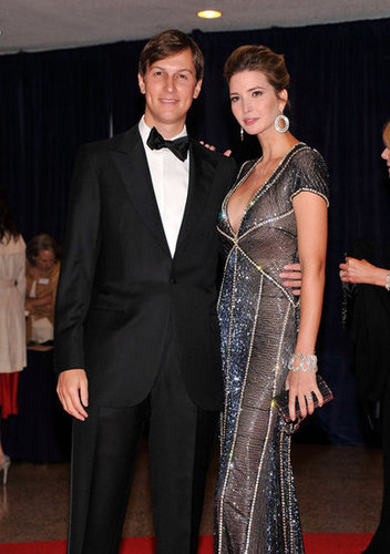 Ivanka Trump posed with her husband at the White House Correspondant's Dinner.
Ivanka Trump posed with her husband at the White House Correspondant's Dinner.
