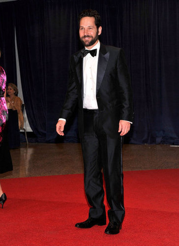 Paul Rudd walked the red carpet at the White House Correspondant's Dinner.
Paul Rudd walked the red carpet at the White House Correspondant's Dinner.