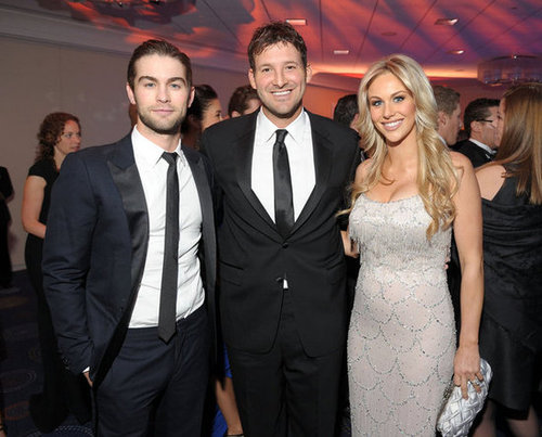 Chace Crawford, Tony Romo and Candice Crawford posed together for a photo.
Chace Crawford, Tony Romo and Candice Crawford posed together for a photo.
