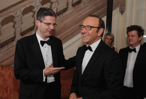 Kevin Spacey had a laugh at the White House Correspondant's Dinner.
Kevin Spacey had a laugh at the White House Correspondant's Dinner.