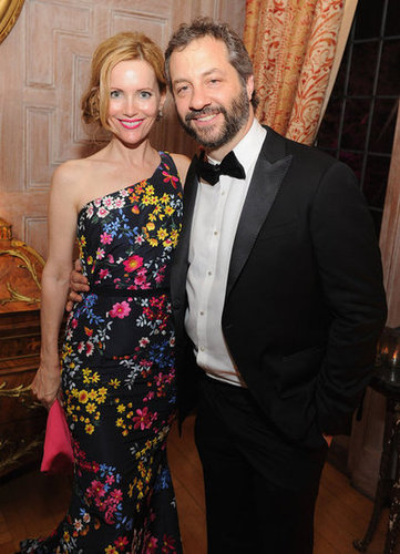 Leslie Mann and husband Judd Apatow posed together at the White House Correspondant's Dinner.
Leslie Mann and husband Judd Apatow posed together at the White House Correspondant's Dinner.