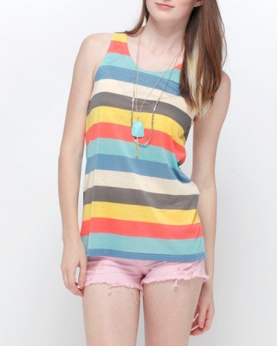 With bold stripes in retro hues, this lightweight tank is effortlessly cool.
Need Supply Co. Boardwalk Tank ($28)
With bold stripes in retro hues, this lightweight tank is effortlessly cool.
Need Supply Co. Boardwalk Tank ($28)
