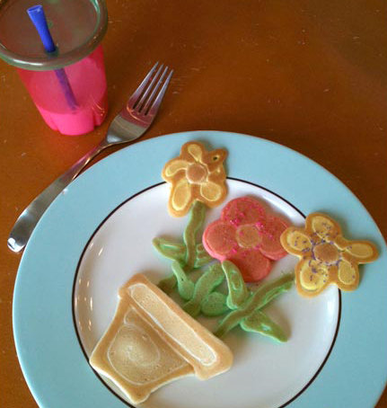 Flower Pot Panckaes