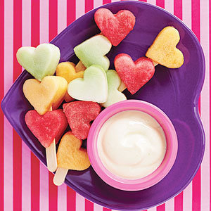 Heart-Shaped Kebabs Heart-Shaped Kebabs