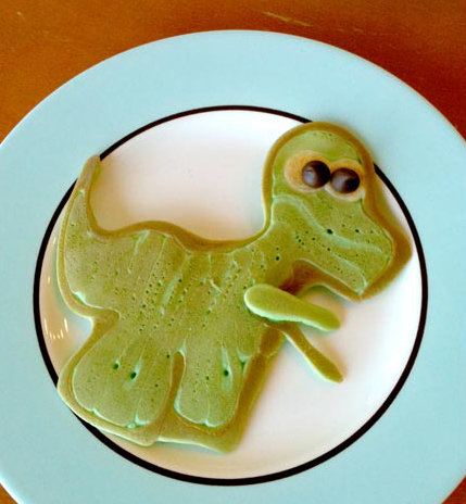 Dinosaur Pancakes Dinosaur Pancakes