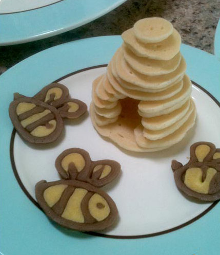Beehive Pancakes Beehive Pancakes