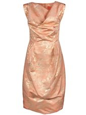 VIVIENNE WESTWOOD RED LABEL - ELIZABETH LAME SHEATH DRESS