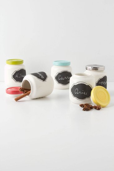Chalkboard Spice Jars Chalkboard Spice Jars