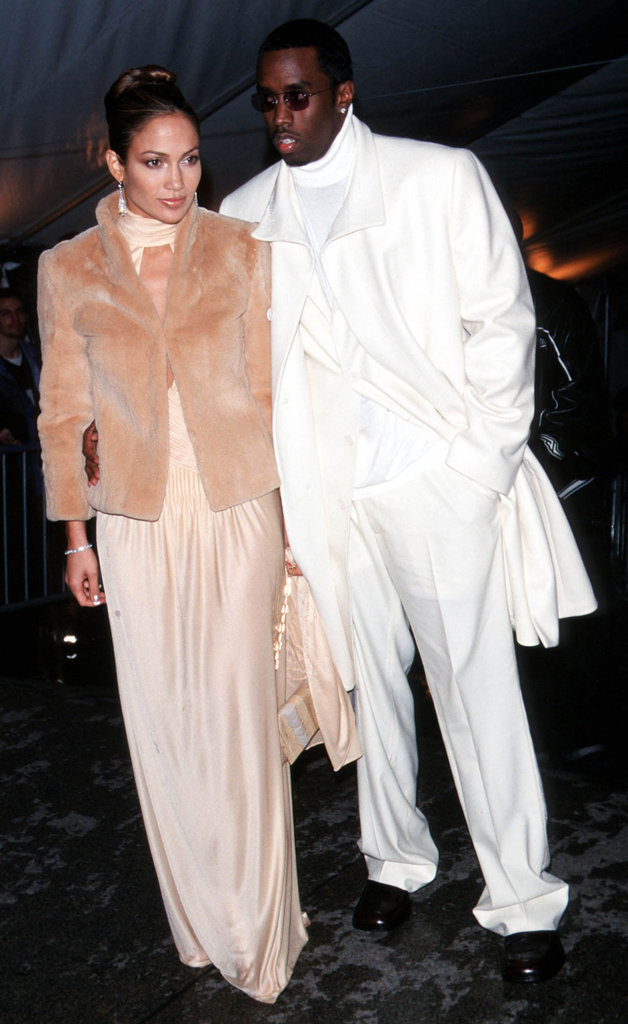 Jennifer Lopez and Sean Combs — 1999 75 Met Gala