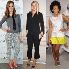 Celebrities Wearing Cap-Toe Shoes Spring 2012