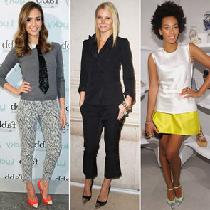 Celebrities Wearing Cap-Toe Shoes Spring 2012