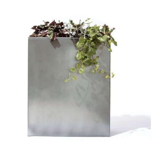Incorporate a bit of industrial sleekness with this large Titan Galvanized Planter with Insert ($80).
Incorporate a bit of industrial sleekness with this large Titan Galvanized Planter with Insert ($80).