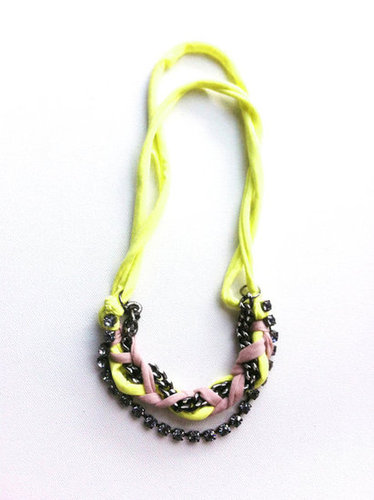 Hand made knit jersey jewelry