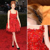 Emma Stone at Met Gala 2012