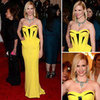 January Jones at Met Gala 2012
