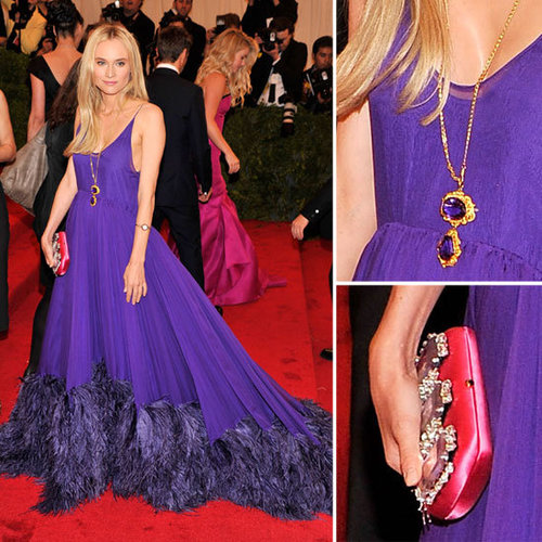 Diane Kruger at Met Gala 2012