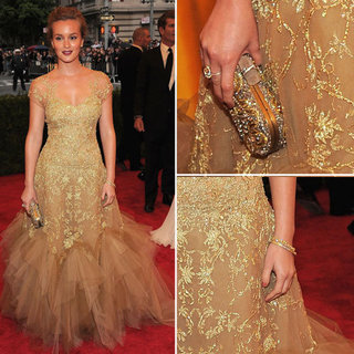 Leighton Meester at Met Gala 2012