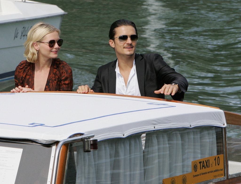 Orlando Bloom and Kirsten Dunst were together in September 2005 at the Venice Film Festival to promote Elizabethtown.
Orlando Bloom and Kirsten Dunst were together in September 2005 at the Venice Film Festival to promote Elizabethtown.