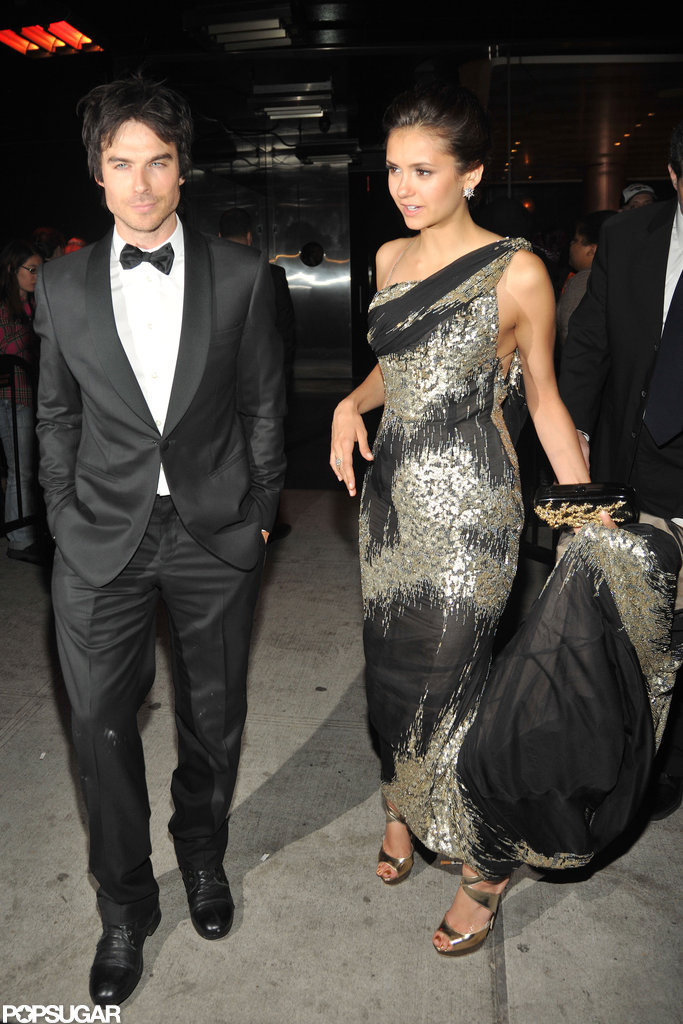 Nina Dobrev and Ian Somerhalder at Met Gala Pictures POPSUGAR Celebrity
