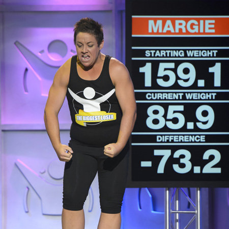 Margie Cummins Wins The Biggest Loser Singles 2012