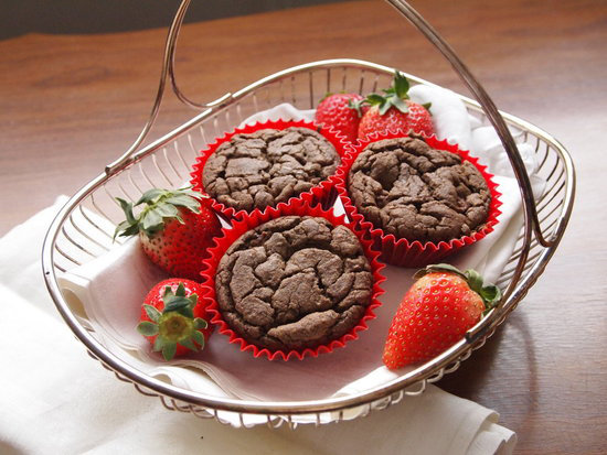 Agave-Kissed Strawberry Muffins Agave-Kissed Strawberry Muffins