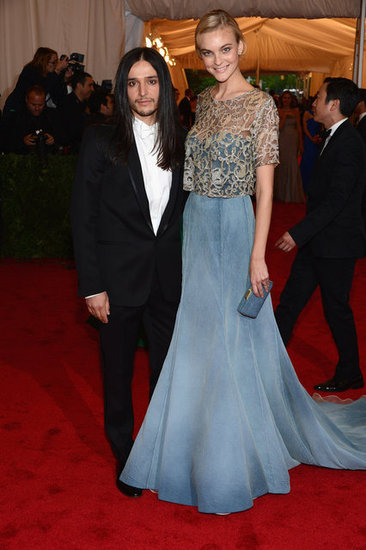 Caroline Trentini and Olivier Theyskens