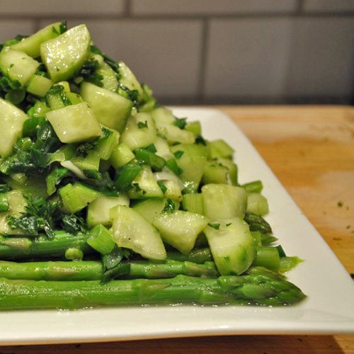 Asparagus and Cucumber Salad Recipe