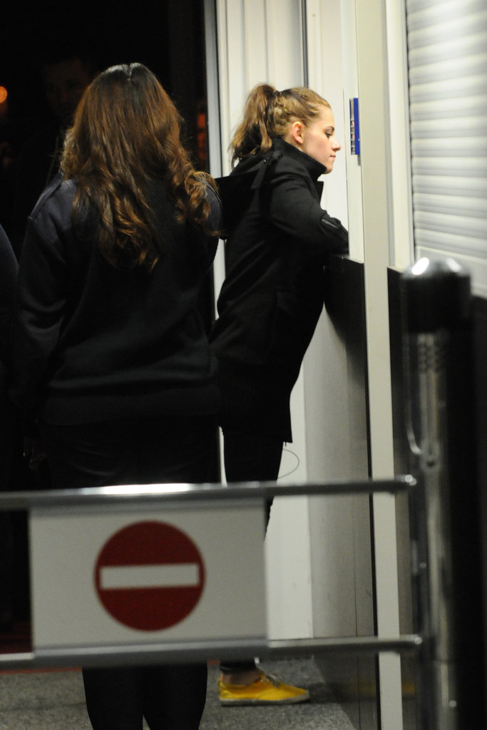 Kristen Stewart checked in with German authorities before entering the country.
Kristen Stewart checked in with German authorities before entering the country.