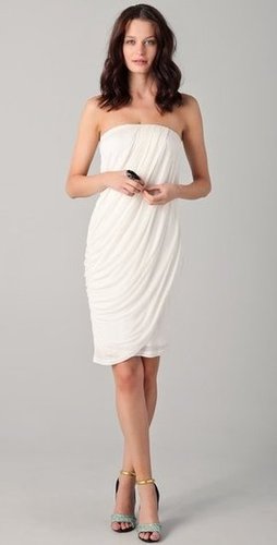 Obakki Elsa Strapless Draped Dress ($320)
Obakki Elsa Strapless Draped Dress ($320)