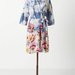 Eloise Hydrangea Silk Robe ($128)