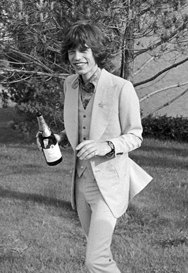 Mick Jagger’s Lone Toast